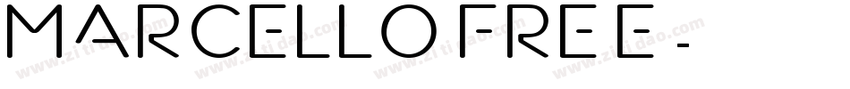 Marcello FREE字体转换
